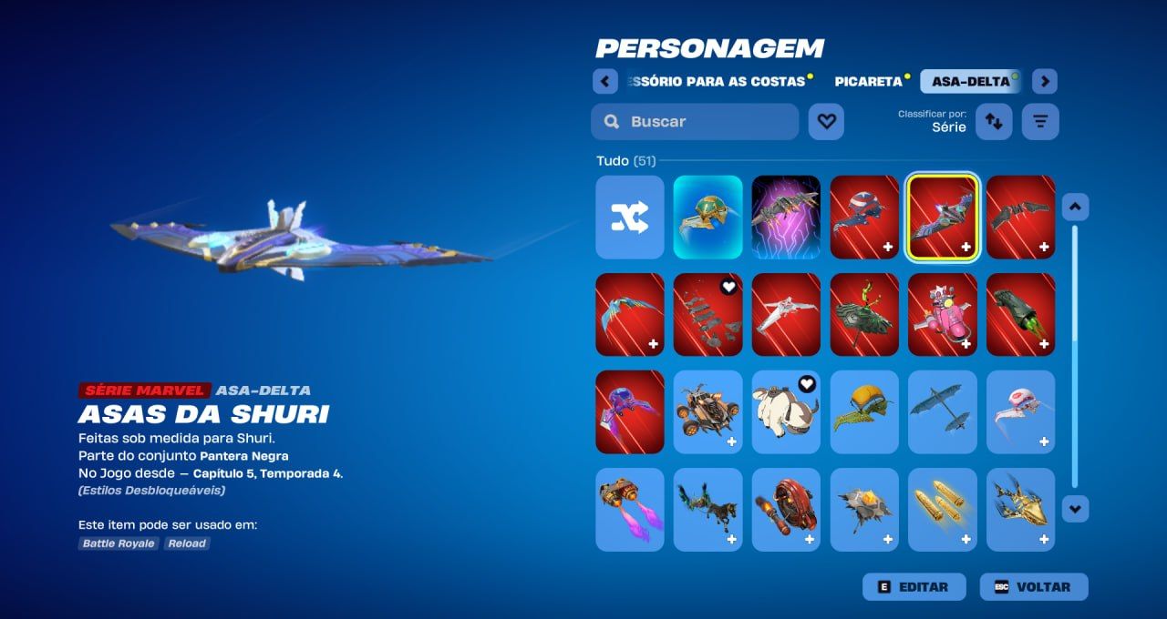CONTA FORTNITE | 50 SKINS | SHURI + DOUTOR DESTINO + JUICE WORLD