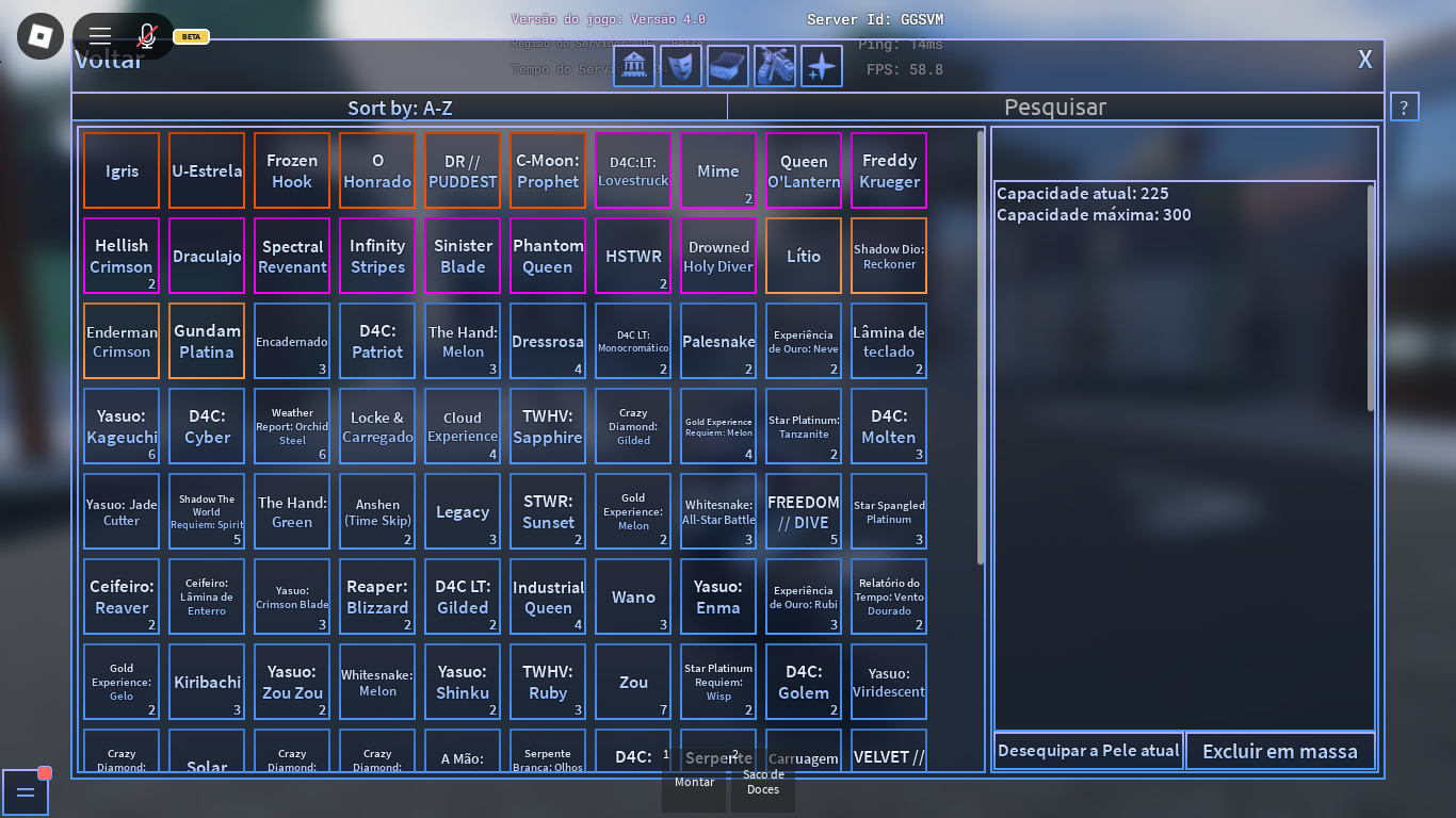A Universal Time, Itens, specs skins e mais.