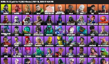 Conta Fortnite 79 Skins | Spider-Gwen, Peter Griffin, Doom
