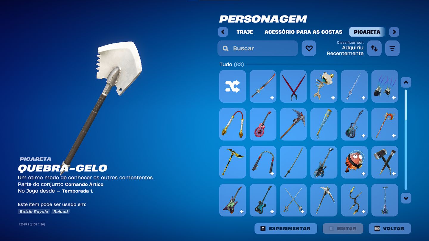 CONTA DE FORTNITE COM SALVE O MUNDO E DIVERSAS SKINS!