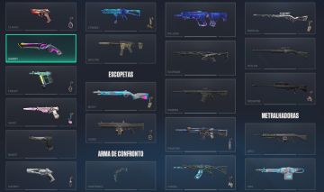 CONTA VALORANT + SKINS