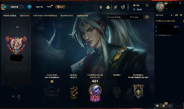 ACC LOL 100% SEGURA | FULL ACESSO | 307 SKINS- NIVEL 285 |