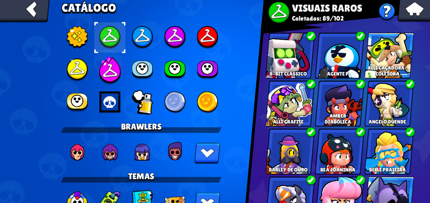 CONTA BRAWL STARS 106/106 COM 62K E MAIS DE 310 SKINS | NEGOCIO VALOR