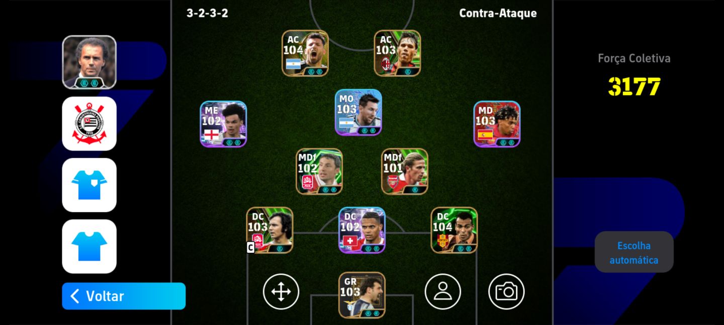 Conta efootball 3177 de força