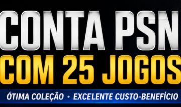 Conta Psn primaria (Com 25 jogos)