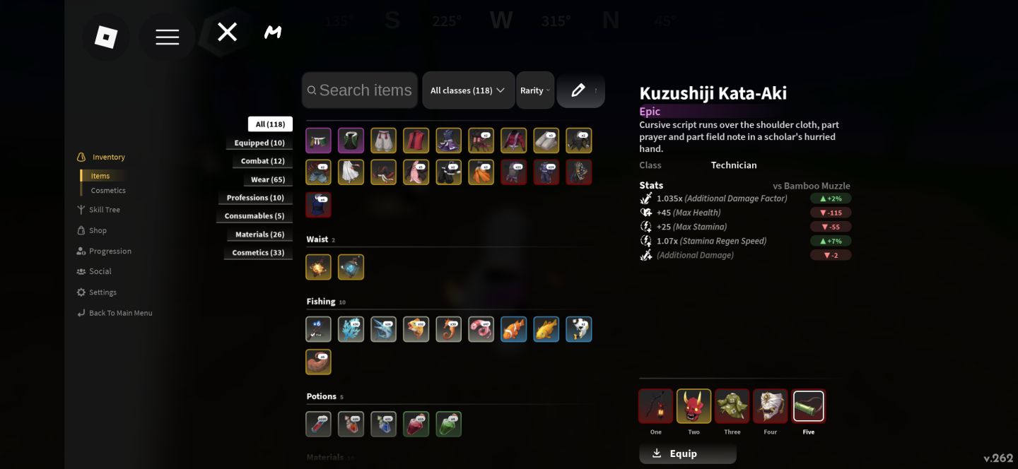 Conta Project Slayer Com Insect kat tier 3