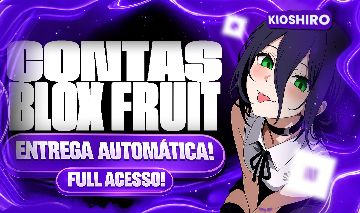 CONTAS BLOX FRUITS | KITSUNE NO INVENTÁRIO [Entrega Automática]