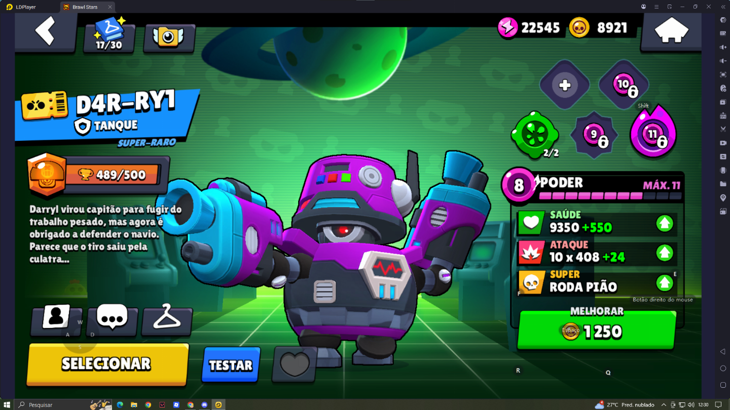 Conta Brawl stars 2020