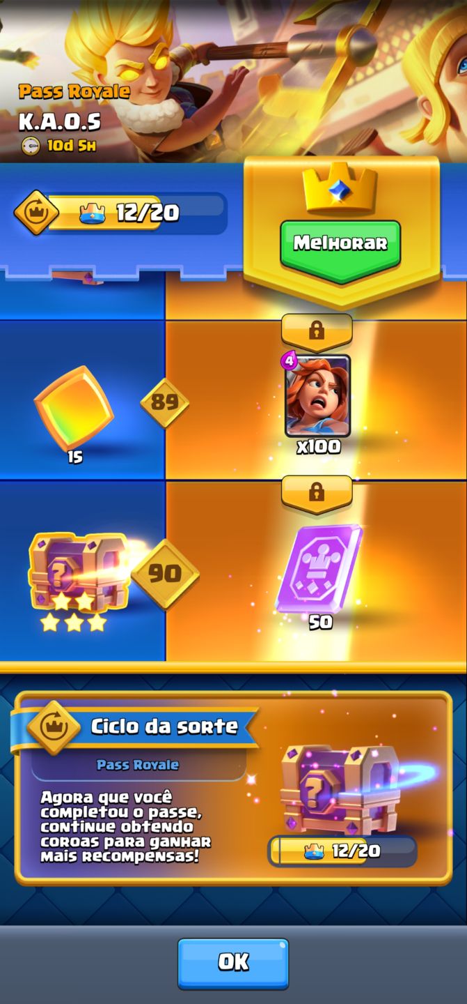 CONTA CLASH ROYALE 9.672 TROFÉUS | 7 ANOS DE CONTA