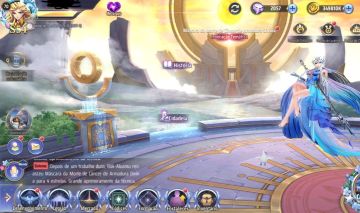 Conta sant seiya awakening com vários reparo de armadura!!
