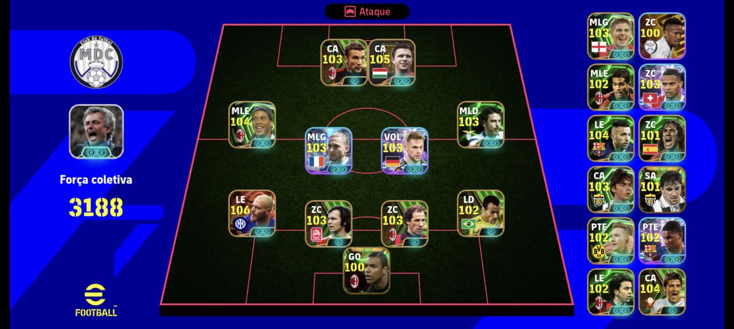 CONTA EFOOTBALL PC / MOBILE CHEIO DE EPICOS E BIG TIME SHOW TIME !!