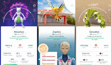 CONTINHA INICIAL COM MEWTWO SHINY E LENDÁRIOS RAROS - POKÉMON GO
