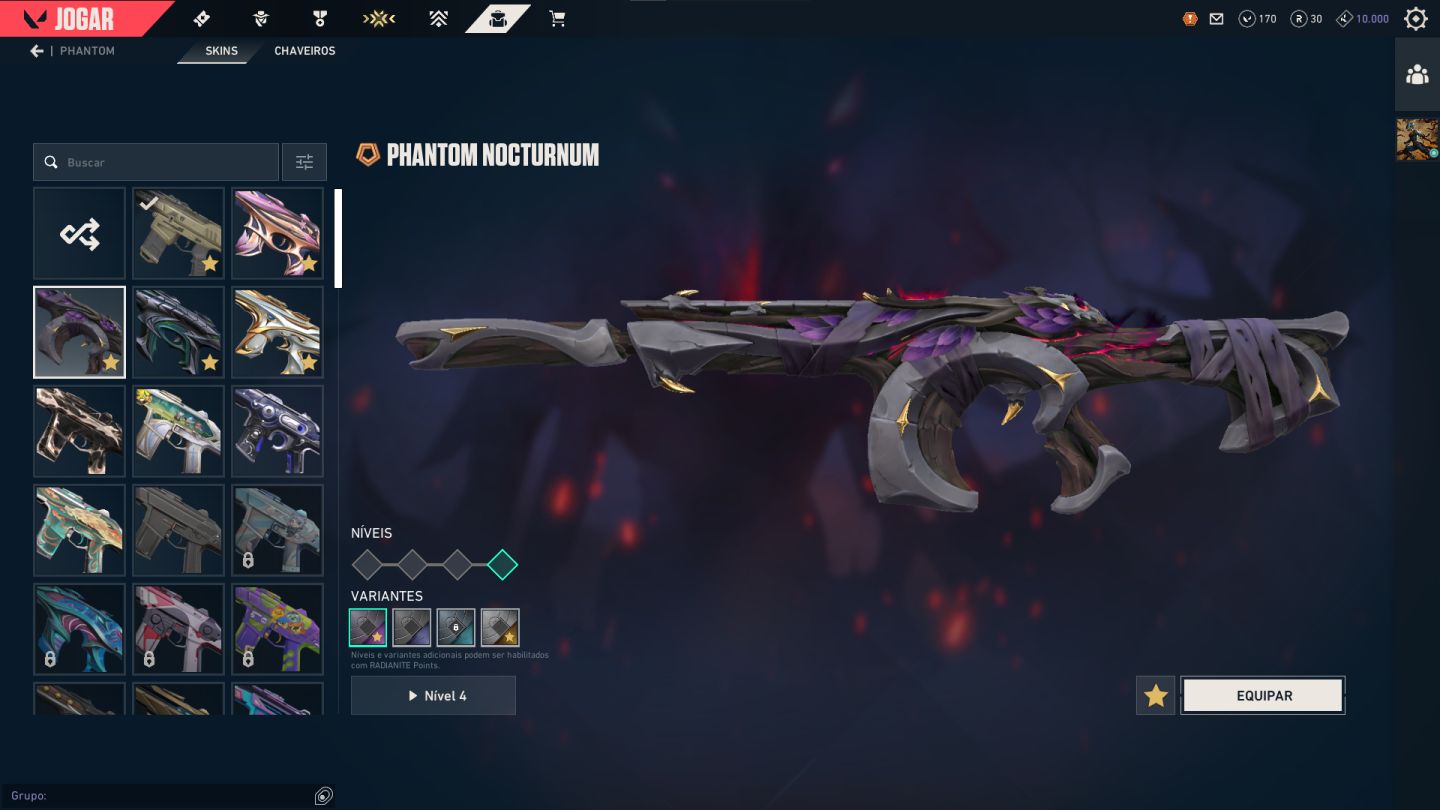 CONTA COM 5 SKINS DE FACA E VARIAS SKINS TRYHARD / PREÇO NEGOCIAVEL