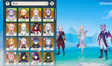 CONTA ENDGAME DE ELITE GENSHIN IMPACT