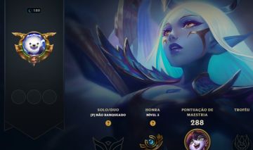 CONTA LOL LEVEL 180