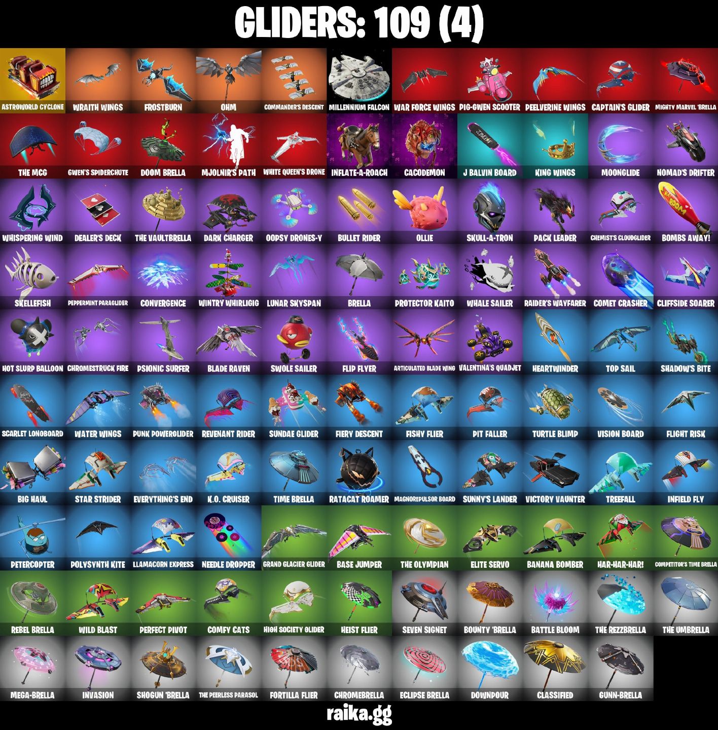 93 Skins | Gold Midas | Gold Brutus | Peter Griffin | Omegarok | 0 VB