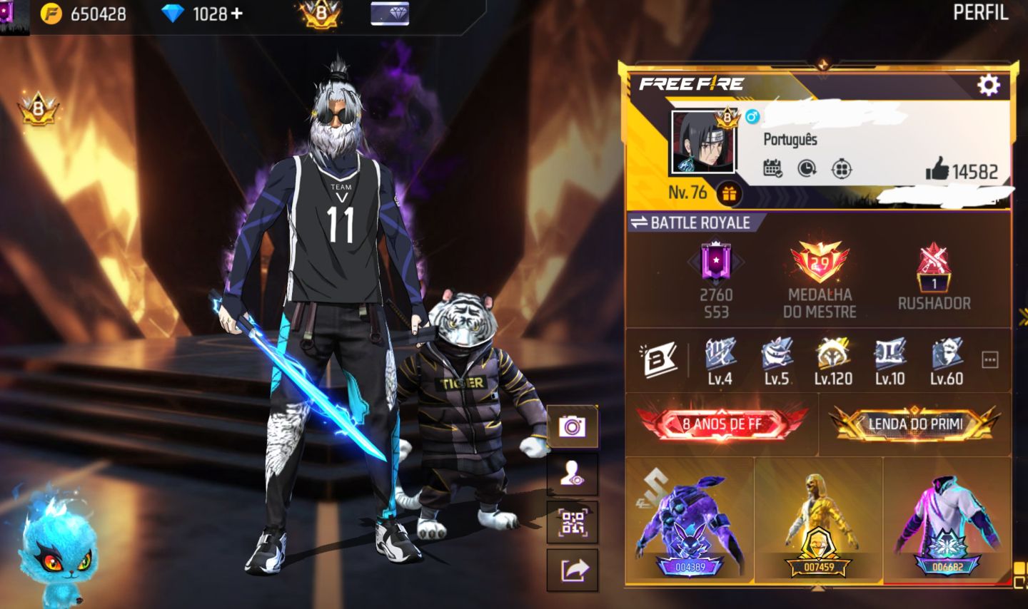 CONTA FF NVL 76 | EVOLUTIVAS FULL | ANGELICAIS | GEMADA MUITOS ITENS RAROS