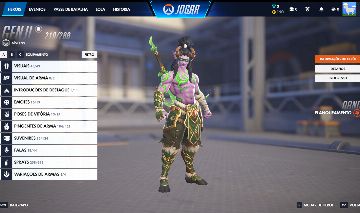 CONTA OVERWATCH - PERFEITA PARA COLECIONADORES