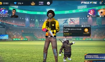 Conta ff com muitos dimas