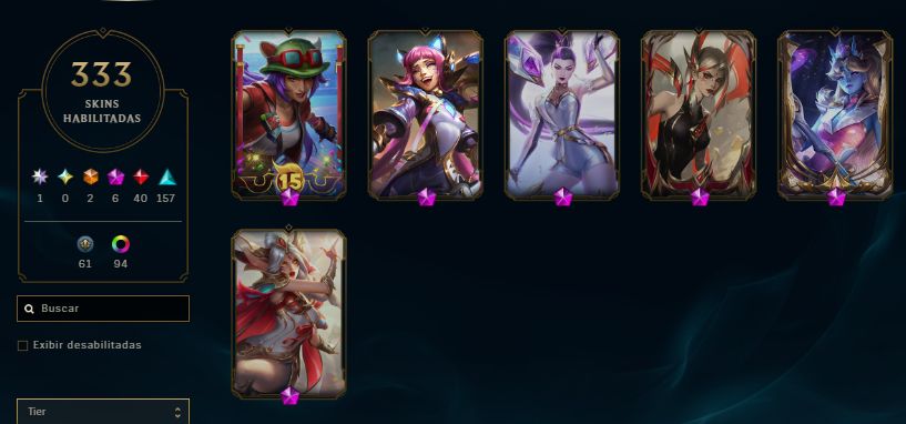 [Promoção] Conta League Of Legends, Valorant e Tft com Varias Skins (Negociável)