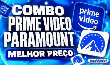 COMBO PRIME VIDEO + PARAMOUNT (TELA PRIVADA) + CRUNCHYROLL MEGA FAN 30 DIAS