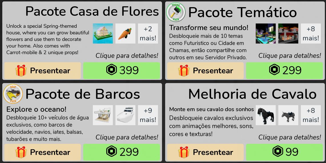 BROOKHAVEN RP (UPDATE JURASSIC WORLD) (PROMOÇÃO 20% OFF!)