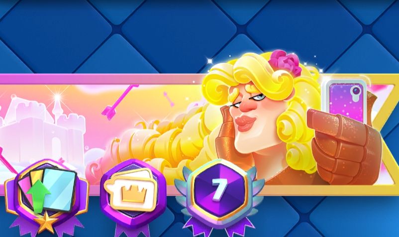 CONTA CLASH ROYALE PRA LOGO!