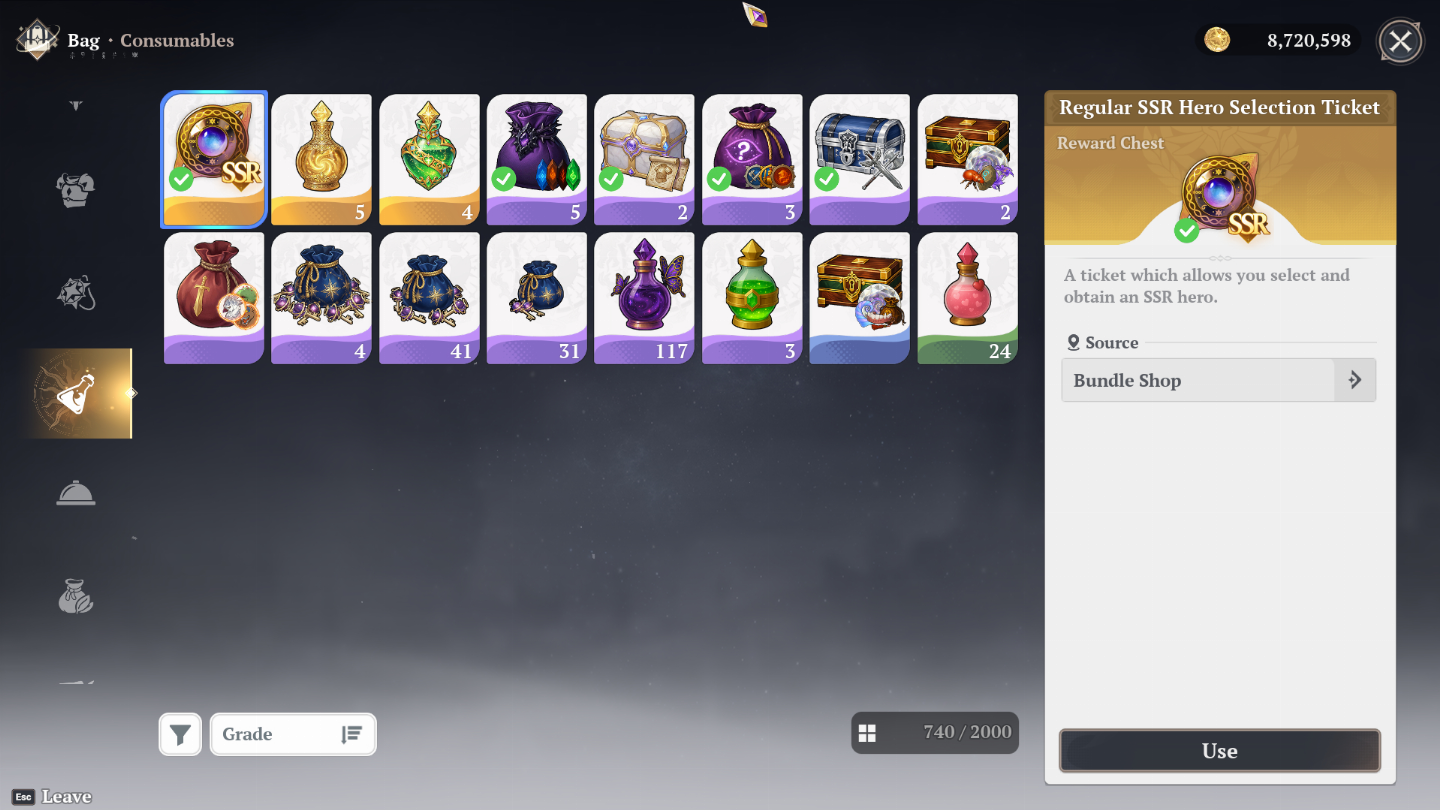 Conta 7ds origin end game dia 1