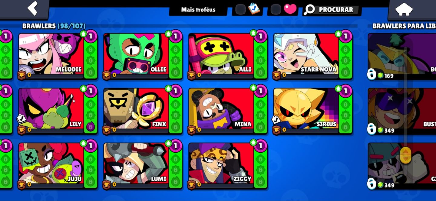 Conta brawl stars 40k+ troféus