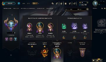 LEVEL 543 | MONO OLAF 1 MILHÃO MAESTRIA | 122 SKINS FULL CHAMP | FULL ACESSO