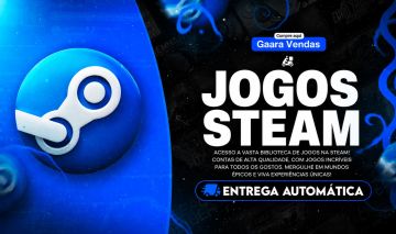 [Melhores Preços] CONTAS STEAM OFFLINE PC (ENTREGA AUTOMÁTICA)