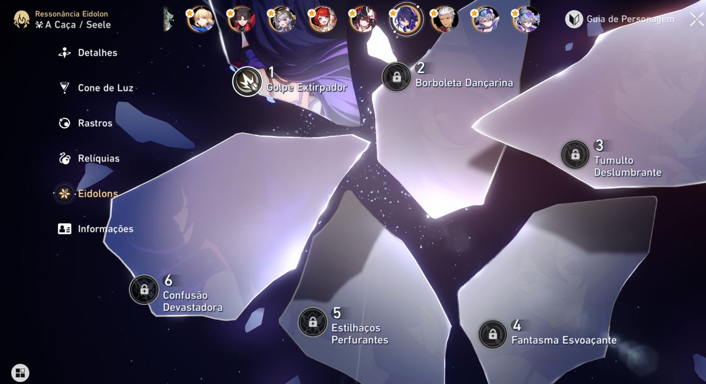 Honkai: Star Rail Conta Endgame Completa | 43 T5 | 35 Limitados | Cyrene e2