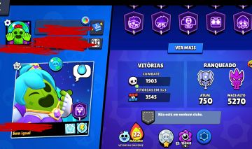 Brawl Stars | +40K troféus | +20 prestígio (Leia a descrição)