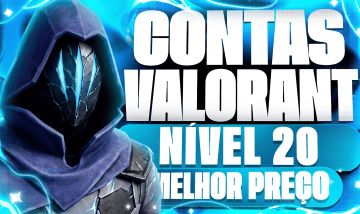 CONTA VALORANT NÍVEL 20 SMURF | PRONTA PARA RANKED | PROMOÇÃO PRIMEIRAS VENDAS