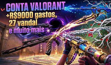 CONTA 27 VANDAL + 9K GASTO - FULL ACESSO - VALOR NEGOCIAVEL