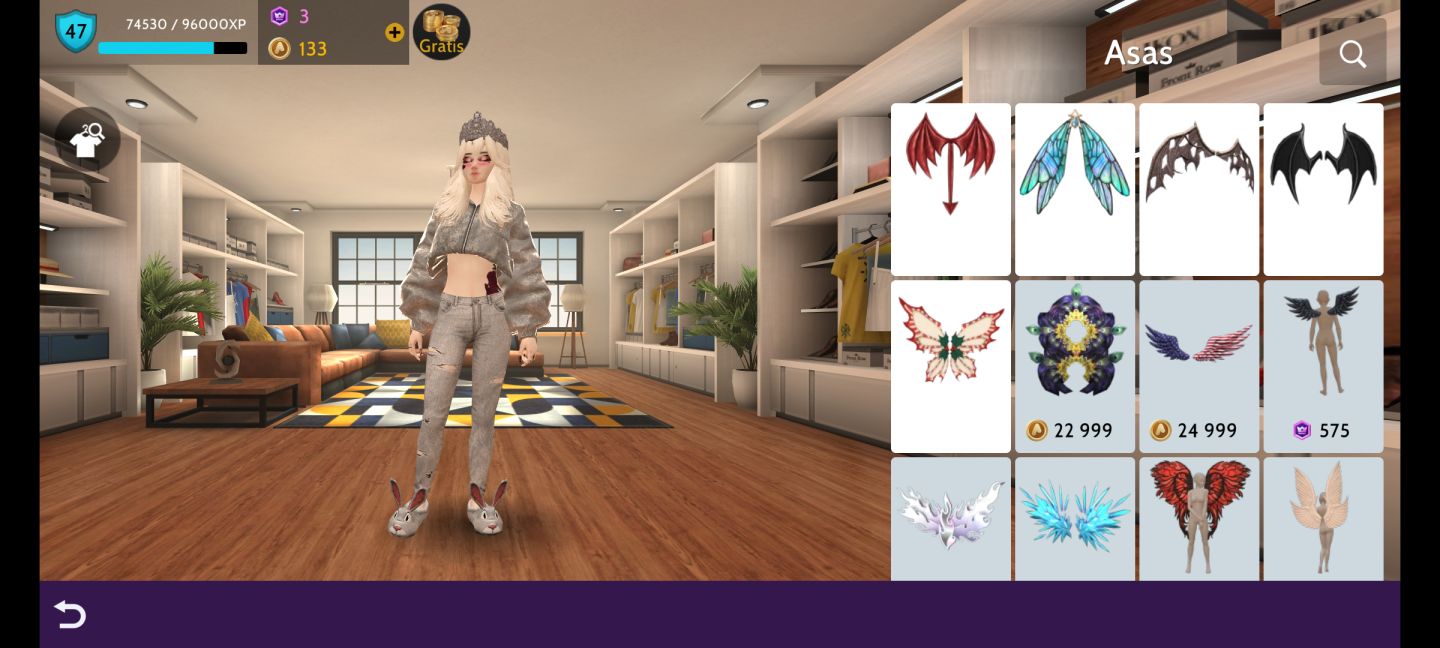 CONTA DE AVAKIN 7 ANOS NV47 ITENS RAROS E+