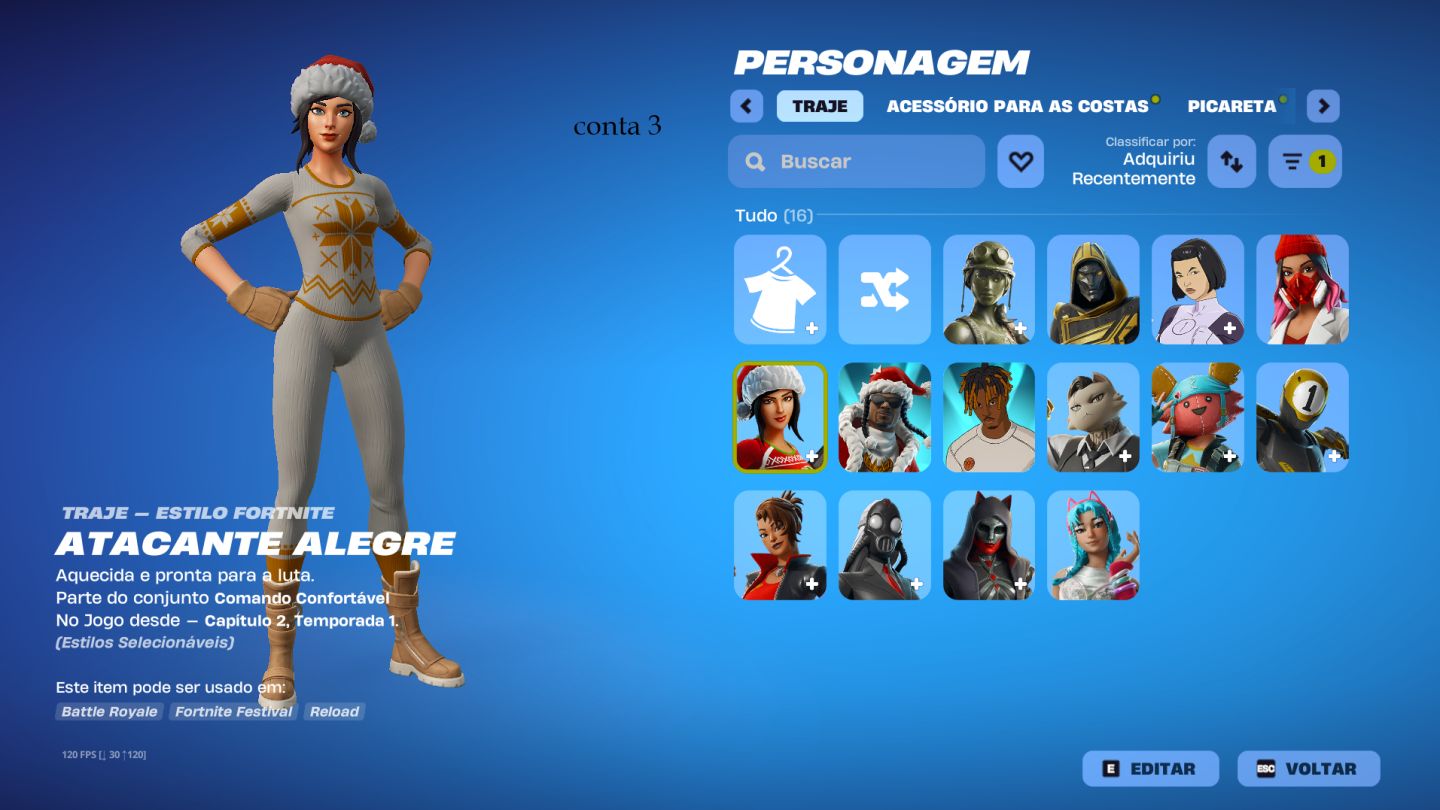 CONTAS COM VBUCKS FORTNITE | CONTA BARATAS | SKINS + V-BUCKS | FULL ACESSO