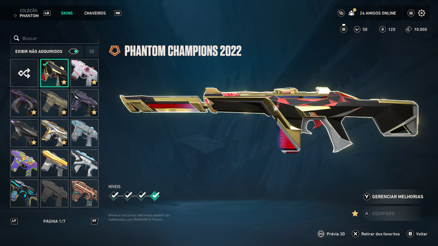 CONTA DE VALORANT 3.1K GASTOS CHAMPIONS 22