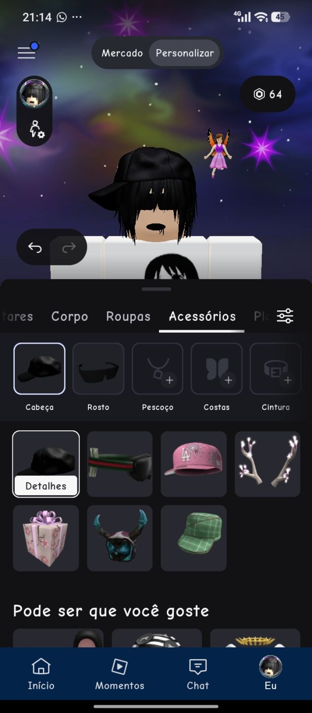 Conta com korblox
