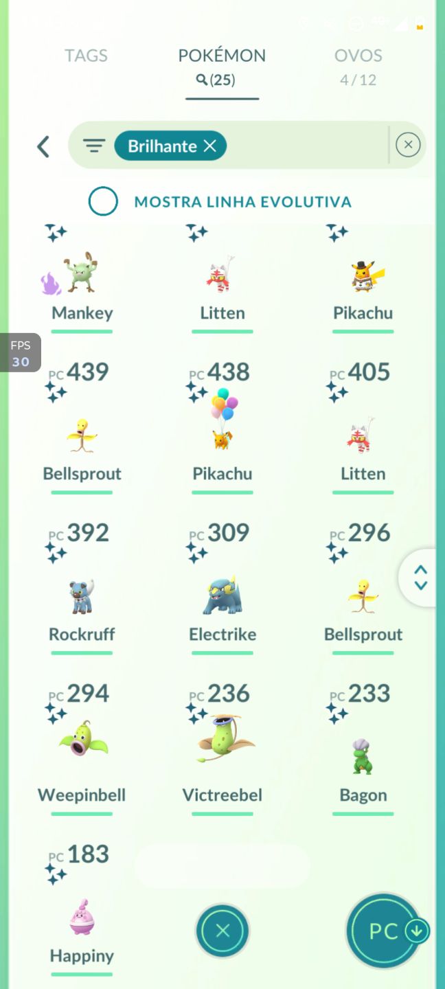Conta pokémon go, nível 40