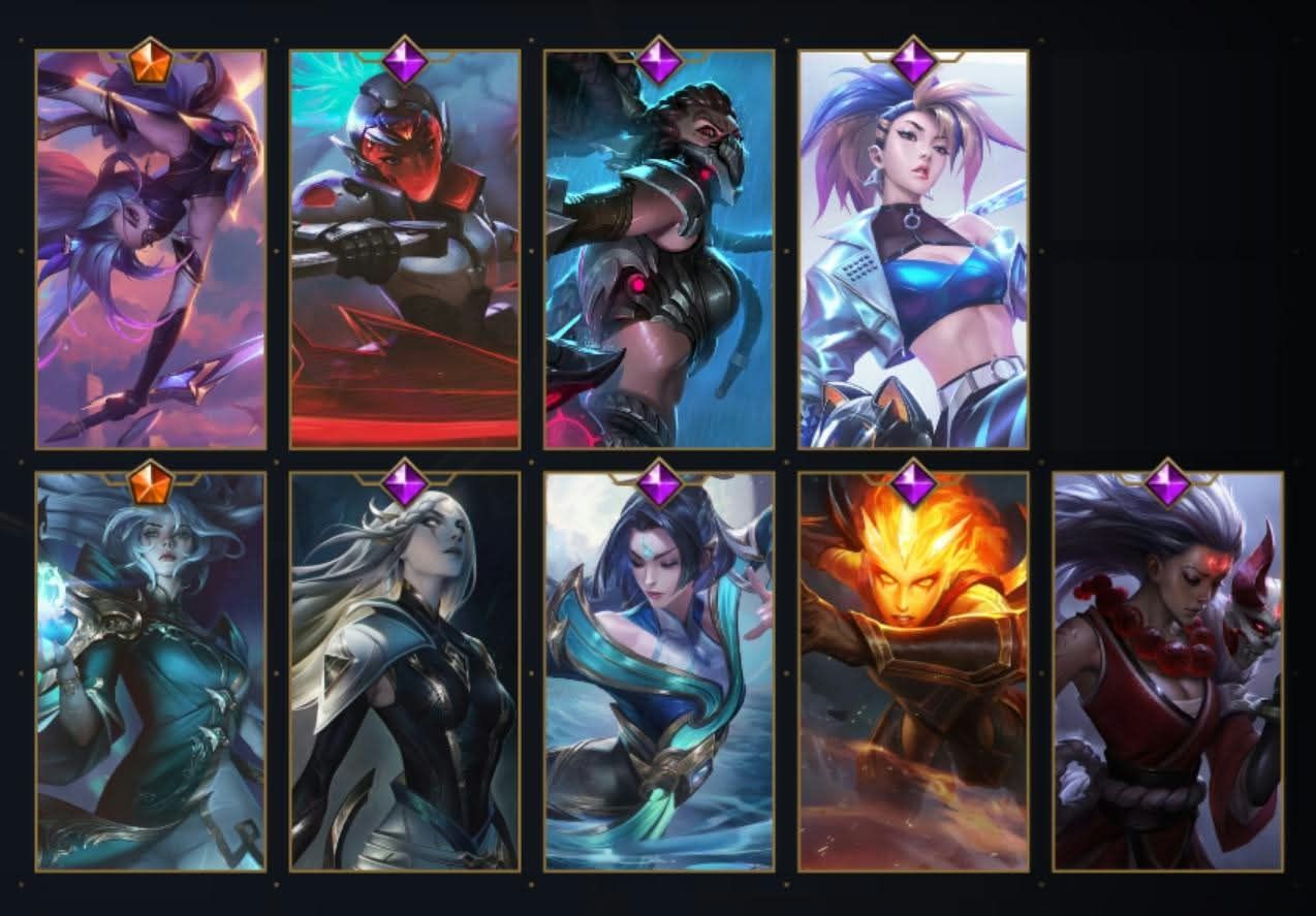 (WR) MAIN FADA - SKINS LUX, NAMI, SERAPH E MUITO MAIS.