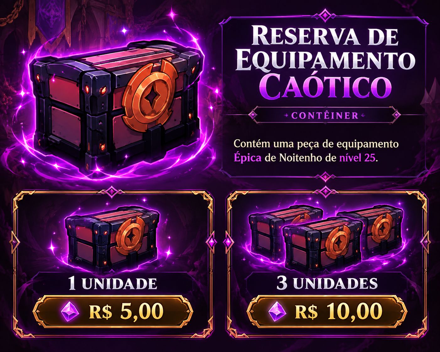 Farever - SHOP! Itens Lendários Lv.25, Combos, Gold e Recursos!!