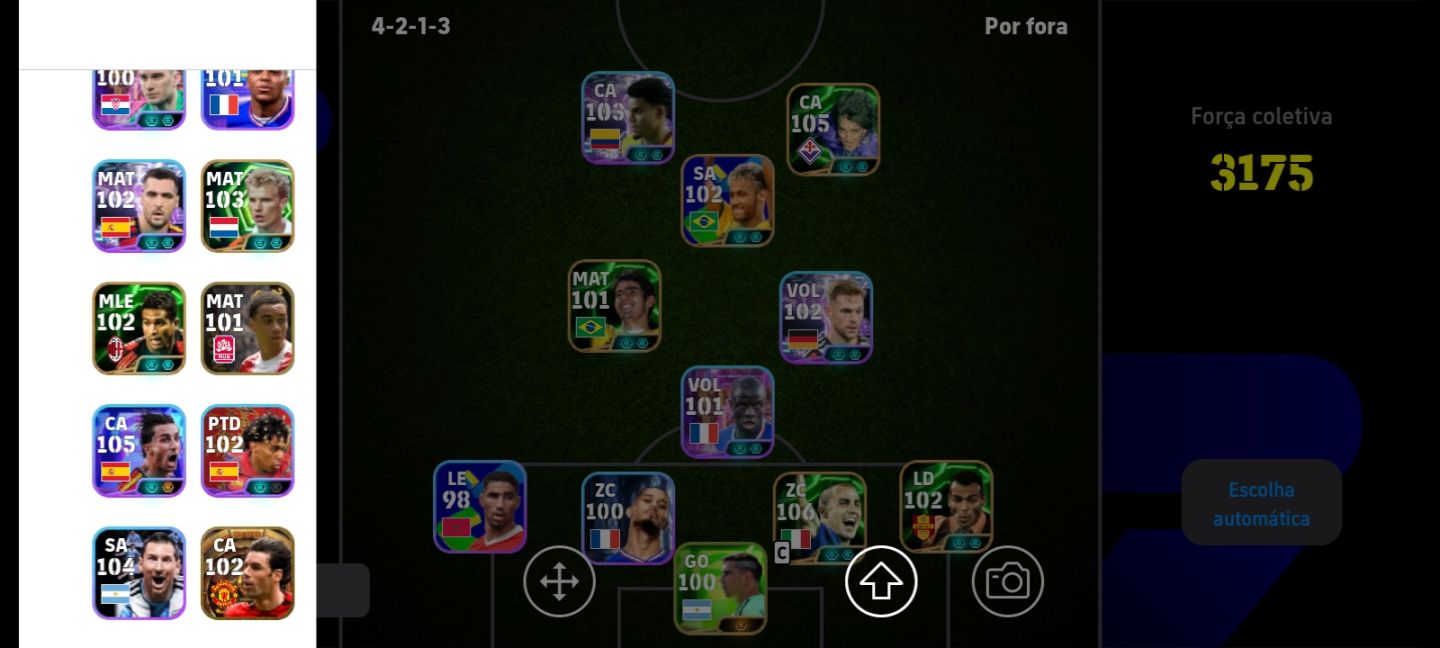 Conta de efootball