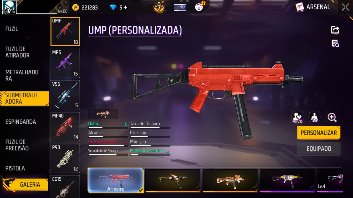 PRIME 7 | 3 ARMAS EVOLUTIVAS FULL | XM8 E UMP ATT 2X VEL | ANGELICAI