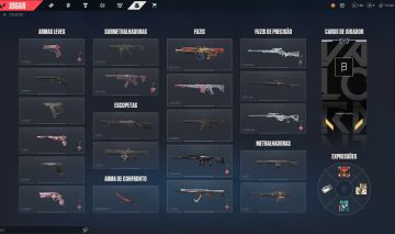 Conta Valorant, muitas skins e ex imortal