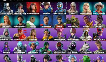 [PC] 57 skins | Captain Phasma | Apprentice Evie | Scarlet Witch | Chun-Li | UNS