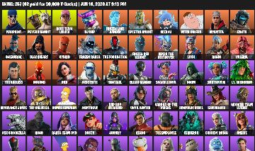 CONTA SALVE O MUNDO FUNDADOR TRYHARD | 267 SKINS + 270 DANÇAS + 271 PICARETAS