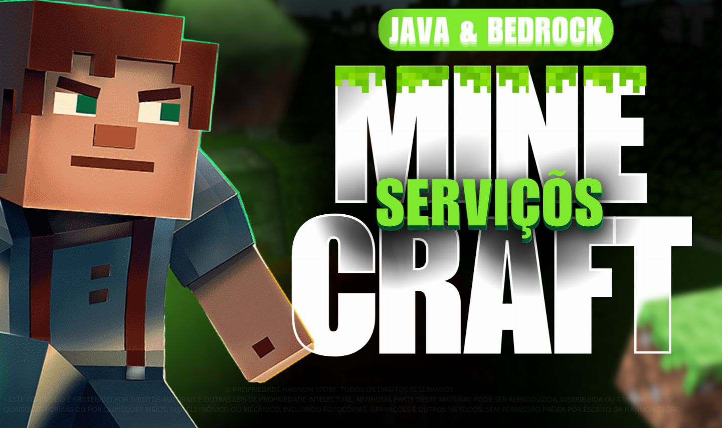 MINECRAFT SERVIÇOS I Farms, mineração mobtrap