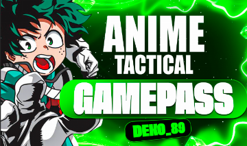 [MENOR PREÇO] ANIME TACTICAL SIMULATOR -GAMEPASSES - ROBLOX