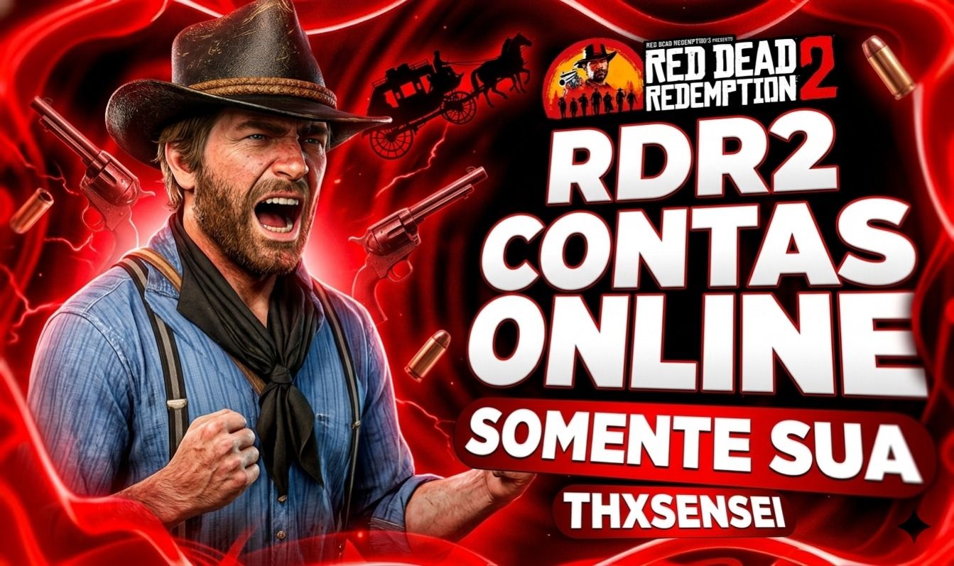 CONTA RED DEAD REDEMPTION 2 / RDR2 / - FULL ACESSO - TROCA TODOS OS DADOS